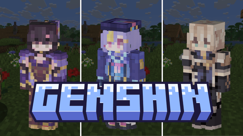 Genshin Impact Skin Pack addon