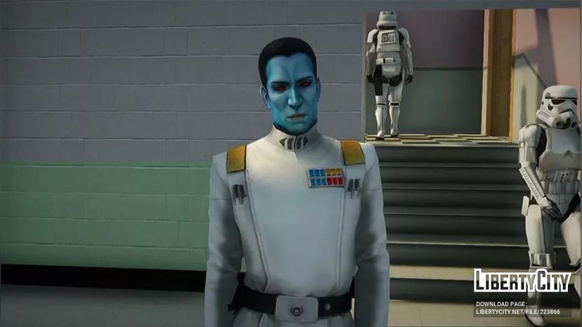 Гранд-адмирал Траун из Star Wars addon