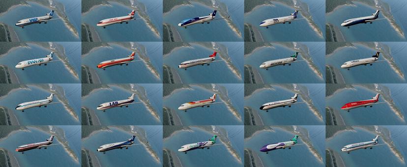 All Boeing 737 models, version 1.0 addon