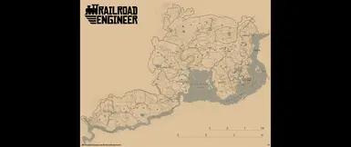 Red Dead Redemption 2 Map (21617 x 16785 pixels) addon