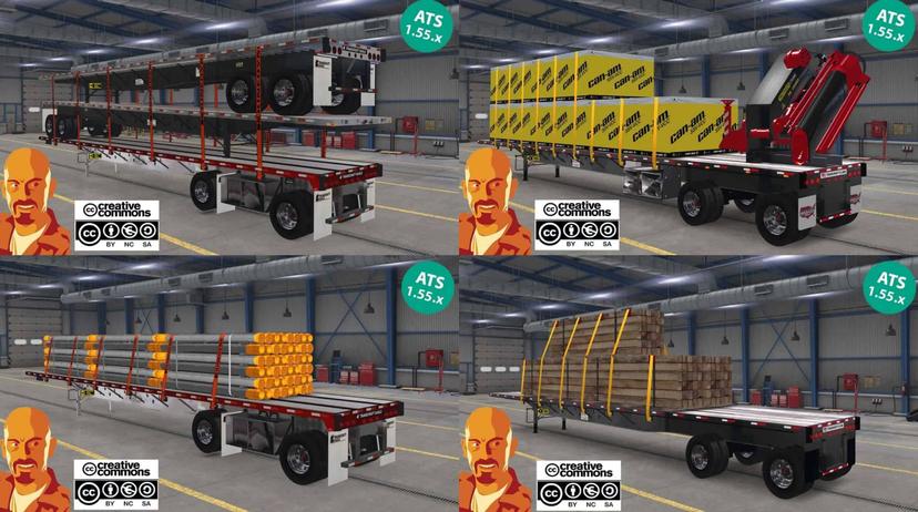 Coleção de Reboques TRANSCRAFT addon