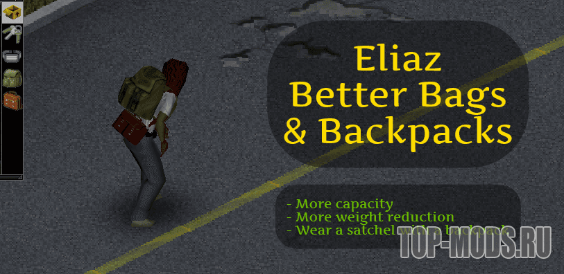 Mod “Eliaz Better Bags & Backpacks B41” addon
