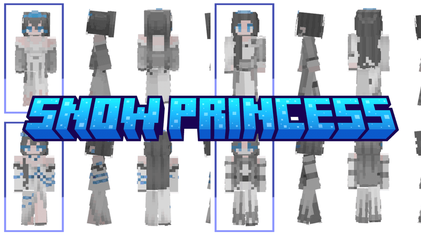 Snow Princess Skin Pack addon