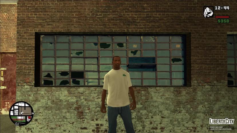 Camiseta Lacoste para CJ addon