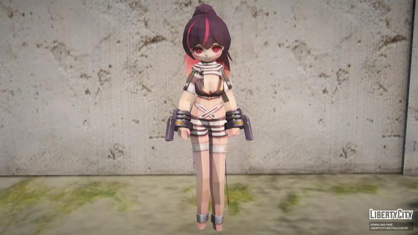 Квенси из Goddess of Victory: Nikke addon