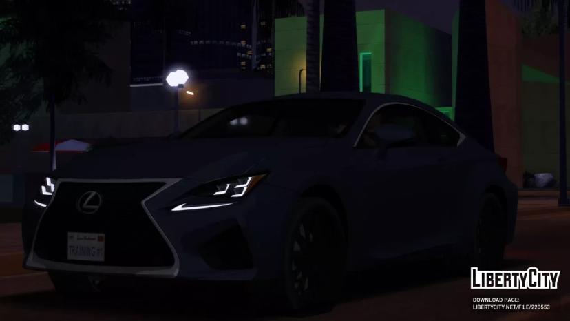 Lexus RC F addon