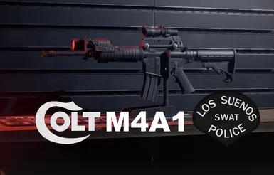 Colt M4A1 LSPD SWAT mod addon